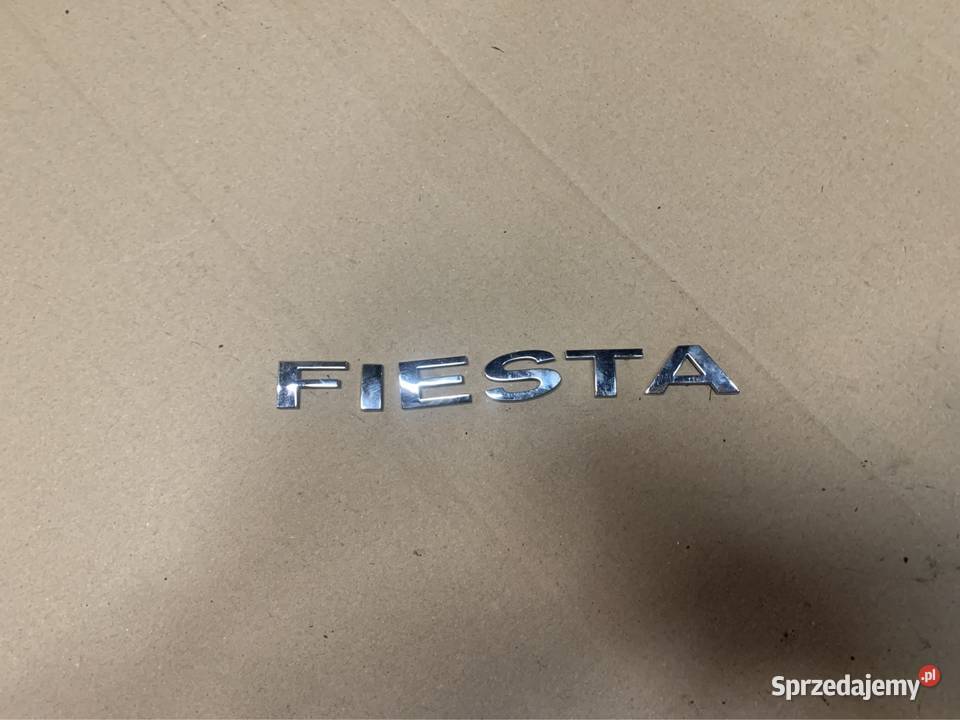 Napis emblemat klapy ford fiesta mk6 lift Klapy bagażnika