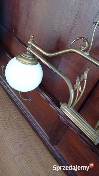 Strona mosiężna lampa rustkalna Włocławek