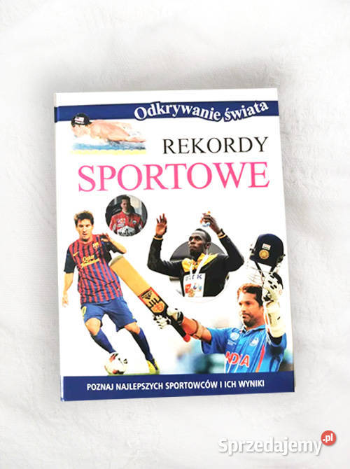 książka Rekordy sportowe odkrywanie świata Opole