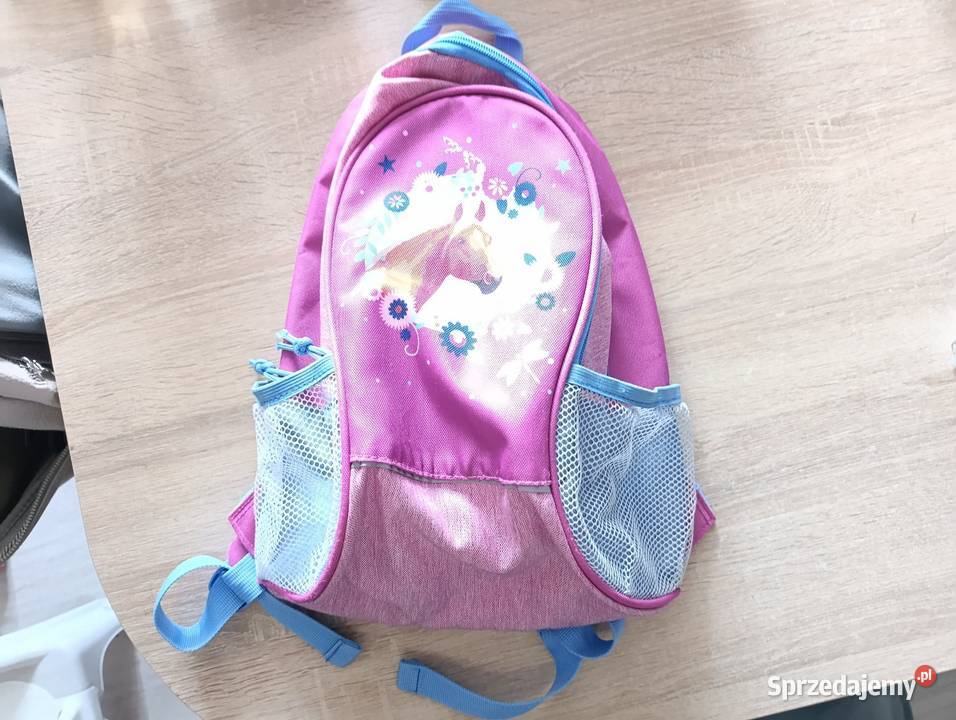 Plecak dziewczynki z motywem koni pomorskie Kwidzyn