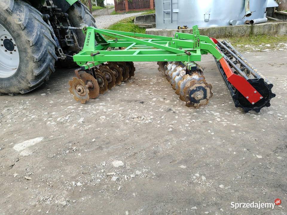 Brona talerzowa KAROL X 3 m NOWY wał rurowy podkarpackie Gnojnica