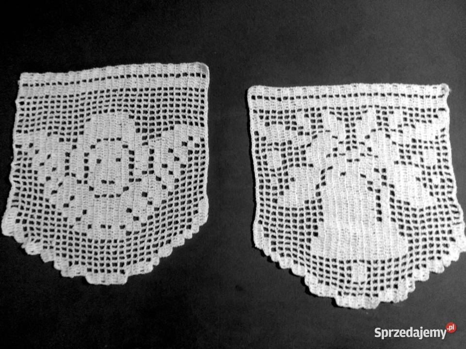 Ozdoba szydełkowa ANIOŁEK DZWONEK świecznik Katowice