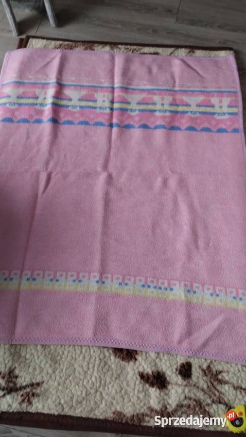 koc kocyk różowy dziecięcy Poznań