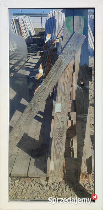 OKNA KacprzaK Witryna 68X149 FIX Używany PCV Okna ścienne Siedlce