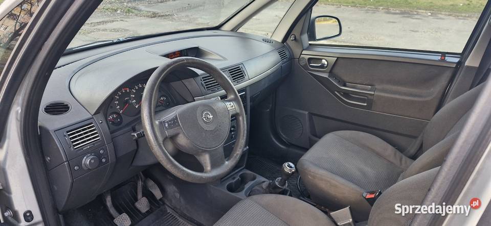 Opel Meriva 13 Diesel2007rniski przebiegsprawny srebrny Opel Gdańsk
