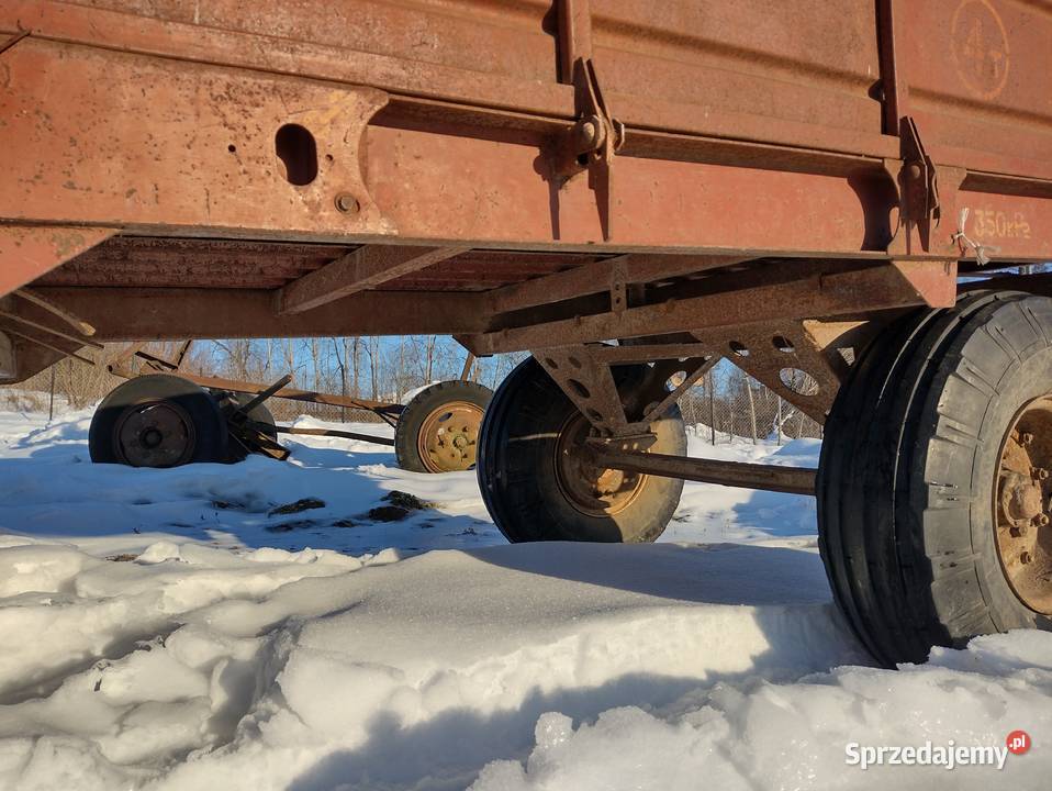 Rozrzutnik obornika RUSKI nieuszkodzony Spławy Pierwsze sprzedam