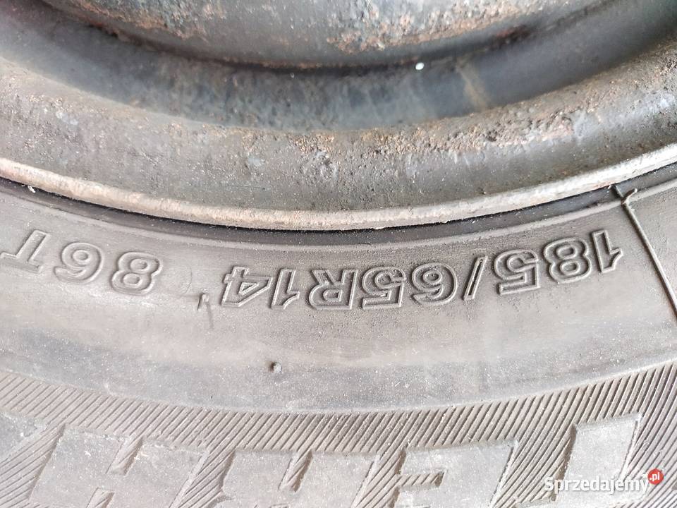 Opony zimowe i felgi 18565R14 Ford Białe Błota