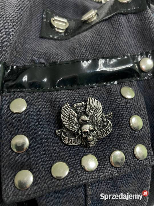 Nowa luksusowa rockowa torebka Ex Novo Italy Nisko