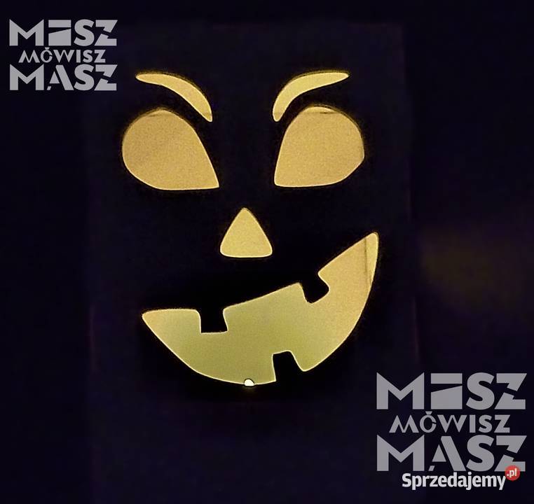 Lampion HALLOWEEN led dekoracje latarnia Rękodzieło Racot