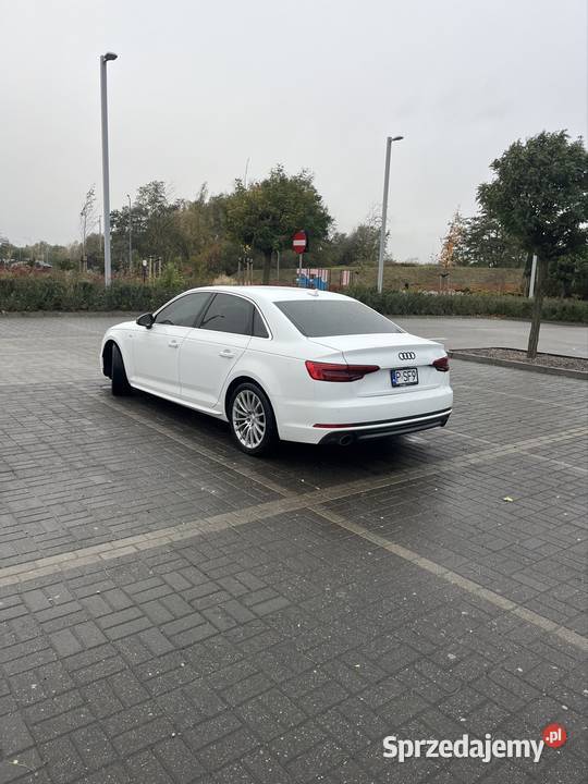 Audi A4 B9 Quattro automat biały LY9C 100 centralny zamek Oborniki
