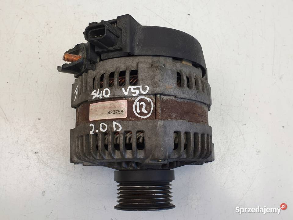 ALTERNATOR Volvo S40 II V50 20 D 423758 Chełm