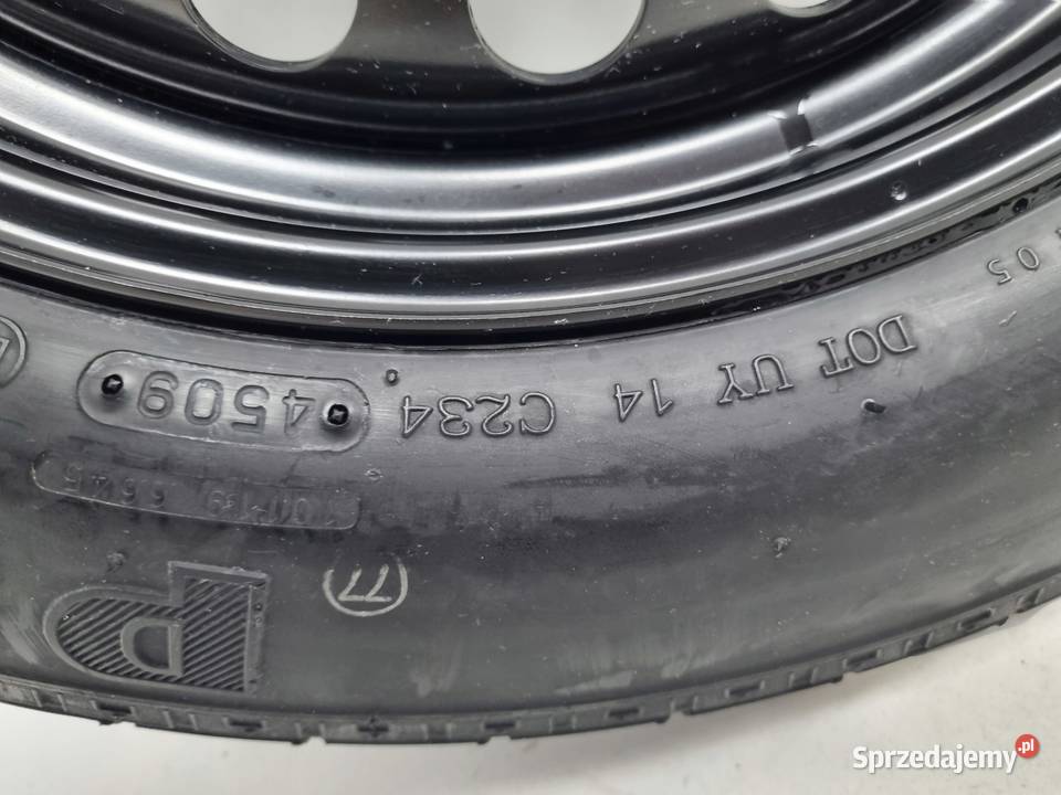 KOŁO DOJAZDOWE Volvo S40 II V50 C30 12585 R16 Samochodowe lubelskie Chełm
