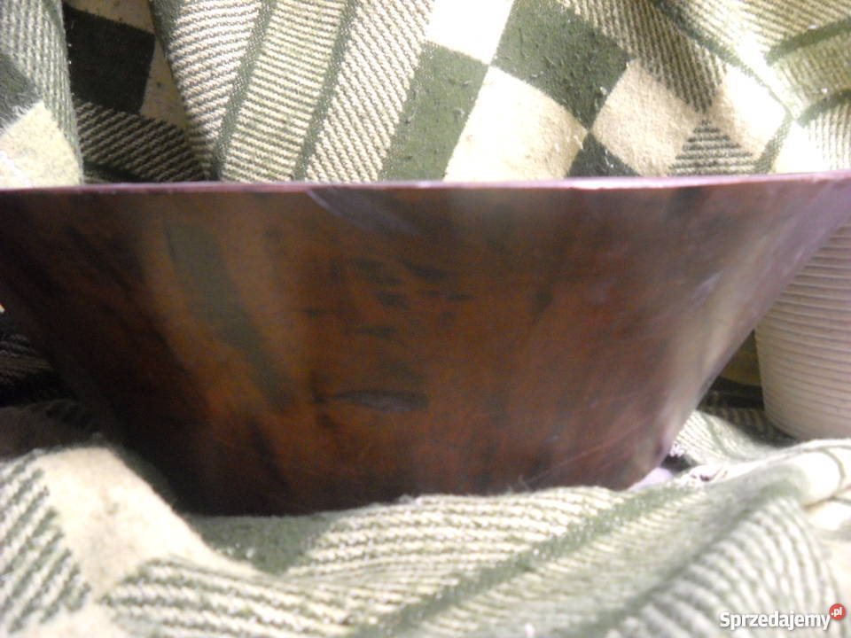 Misa ozdobnadonica Drewno egzotyczne dolnośląskie Kowary sprzedam