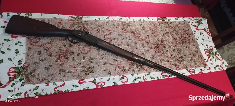 Karabin kapiszonowy XIX wiek świętokrzyskie Kielce