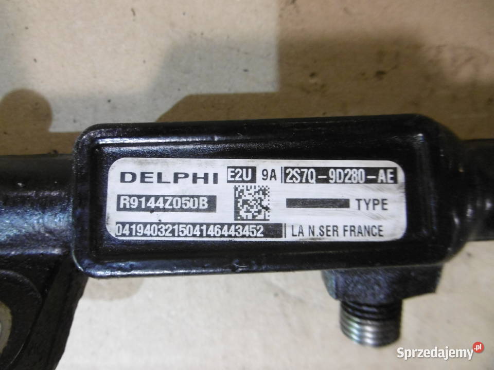 Listwa wtryskowa Delphi 2S7Q9D280AE ford mondeo Rok produkcji 2003 Szczecin