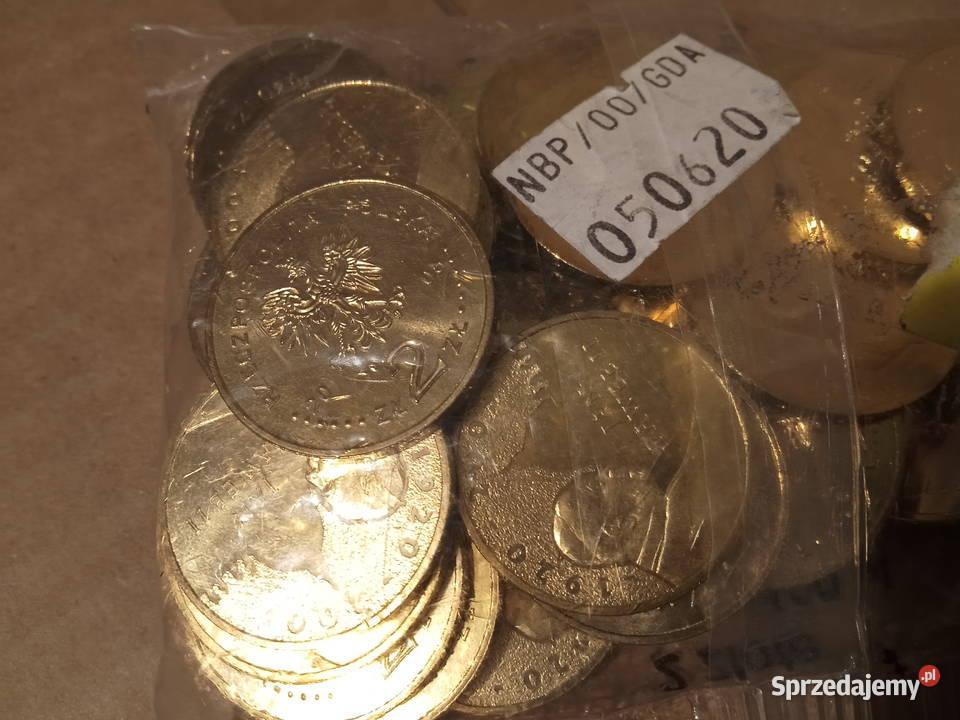 Woreczek menniczy 2 50 Jan Paweł II 2005 wielkopolskie Poznań