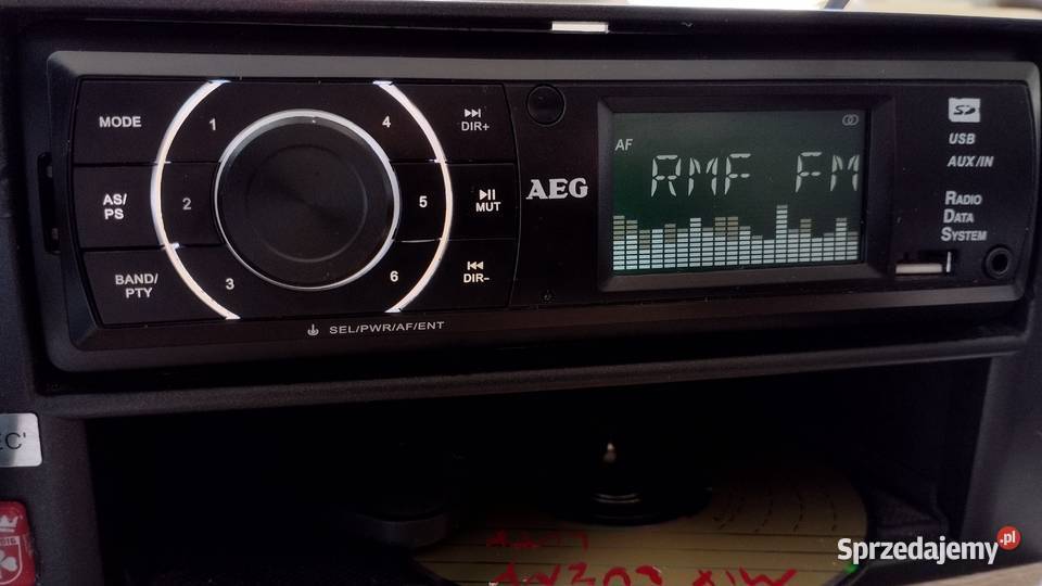 AEG USBAUX Radio samochodowe sprawne Łódź