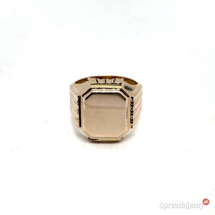 Złoty Sygnet Próby 583 1369g Rozmiar 23 Elbląg sprzedam