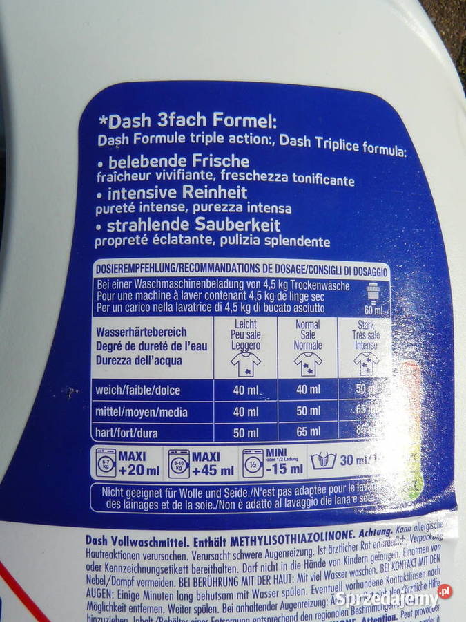 Okazja Dash Alpen Frische Universal Żel do Strzelin