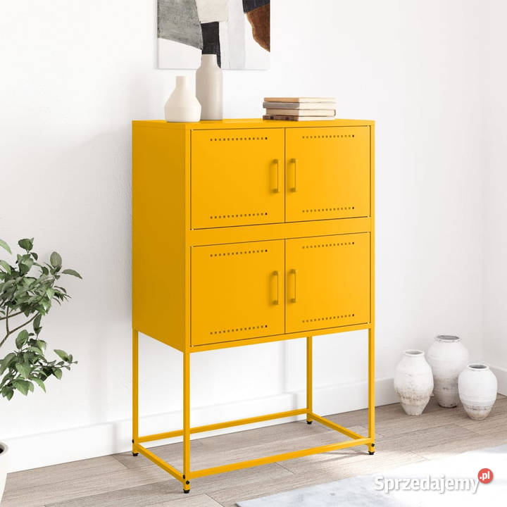 Szafka musztardowa 685x385x107 stal WM846485 Pozostałe Warszawa