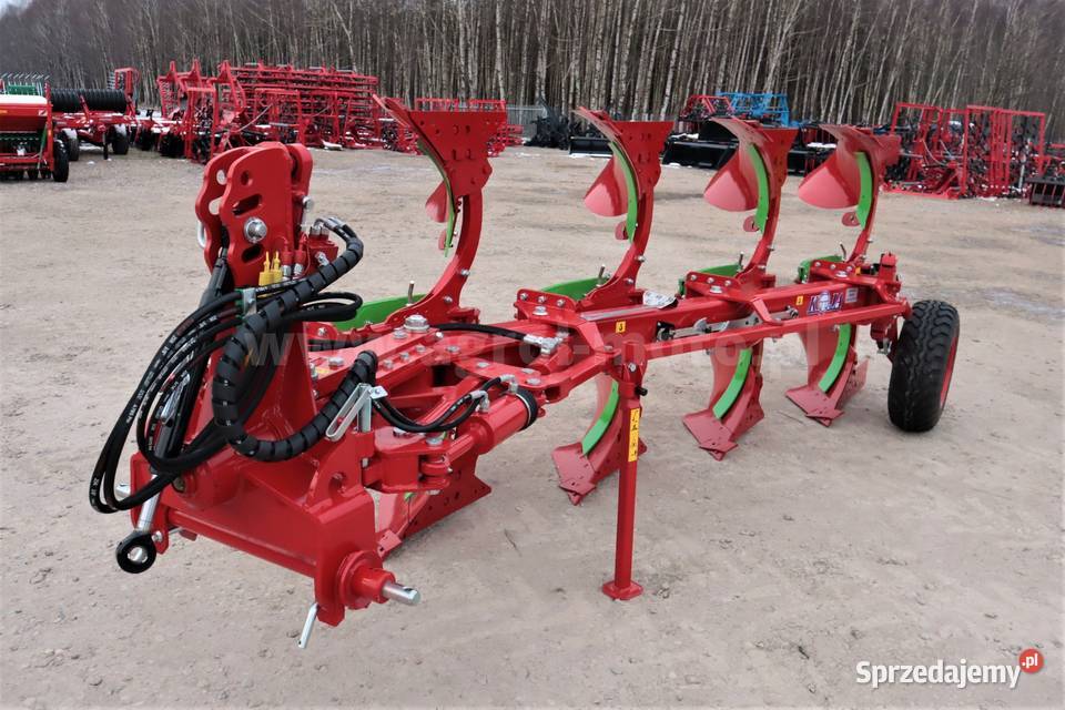 Pług obrotowy KOJA 4 skibowy 3 5 Solidny Unia nieuszkodzony