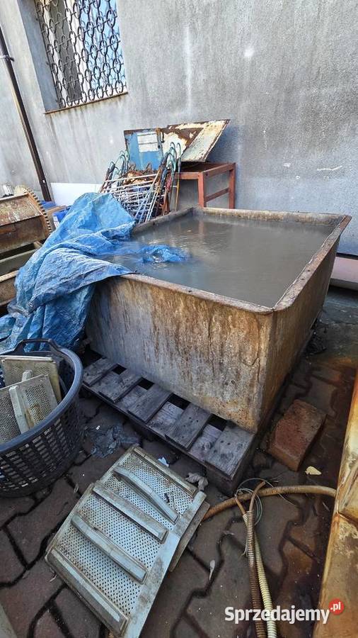 Wanna galwaniczna do odtłuszczania chemicznego śląskie Świętochłowice