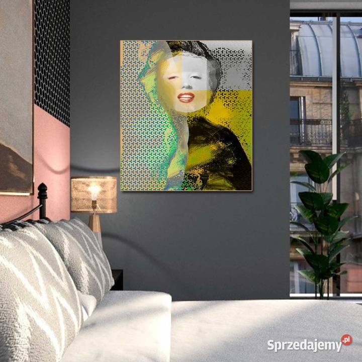 Obraz canvas Marilyn Monroe smile 90x100 podlaskie Ignatki