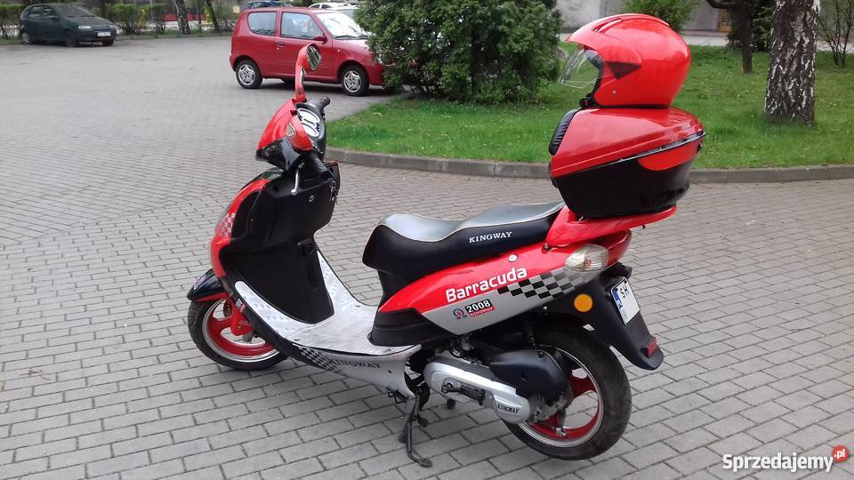 Duży skuter Kingway Barracuda 503 2T garażowany Chorzów