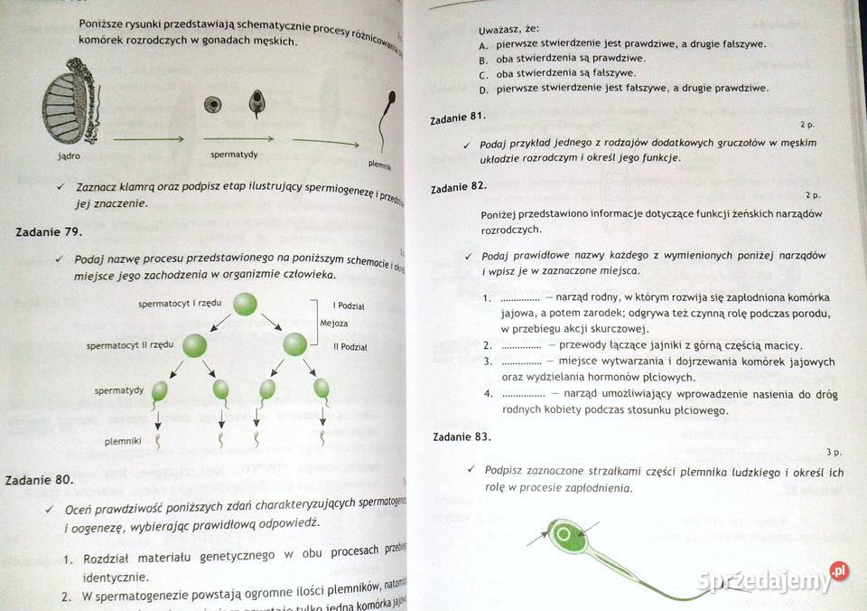 Biologia Zbiór zadań maturalnych Podstawowy M Pozostałe Chełm