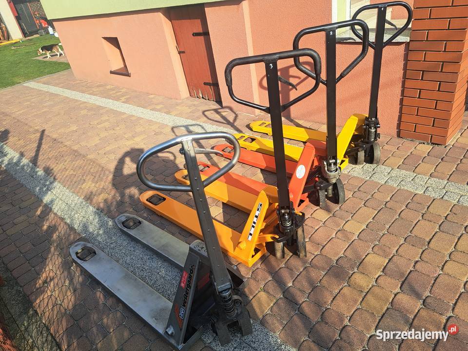 Paleciak wózek paletowy ręczny podwójne rolki Syców sprzedam