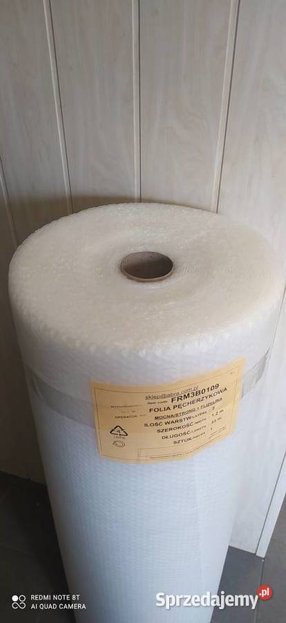Folia pęcherzykowa z flizeliną 1x33m mazowieckie Warszawa