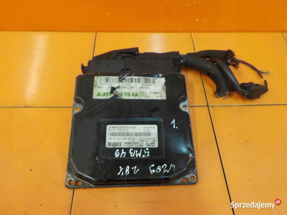 MERCEDES CLK W209 18 K 09r 271 komputer Suków