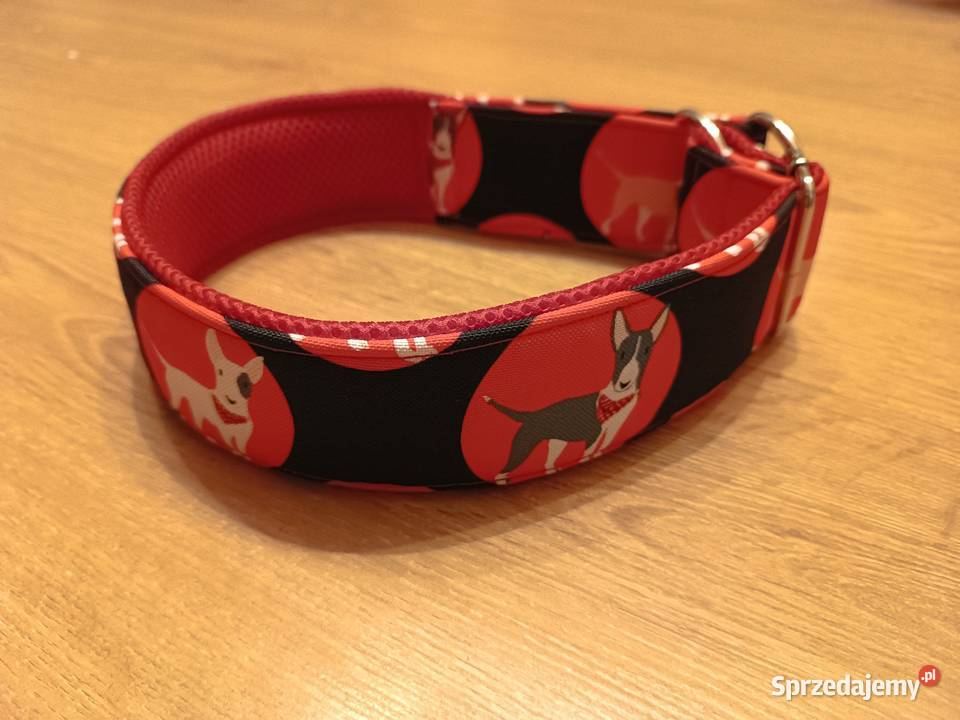 Elagancka duża szeroka półzaciskowa obroża Pozostałe Szczyrk