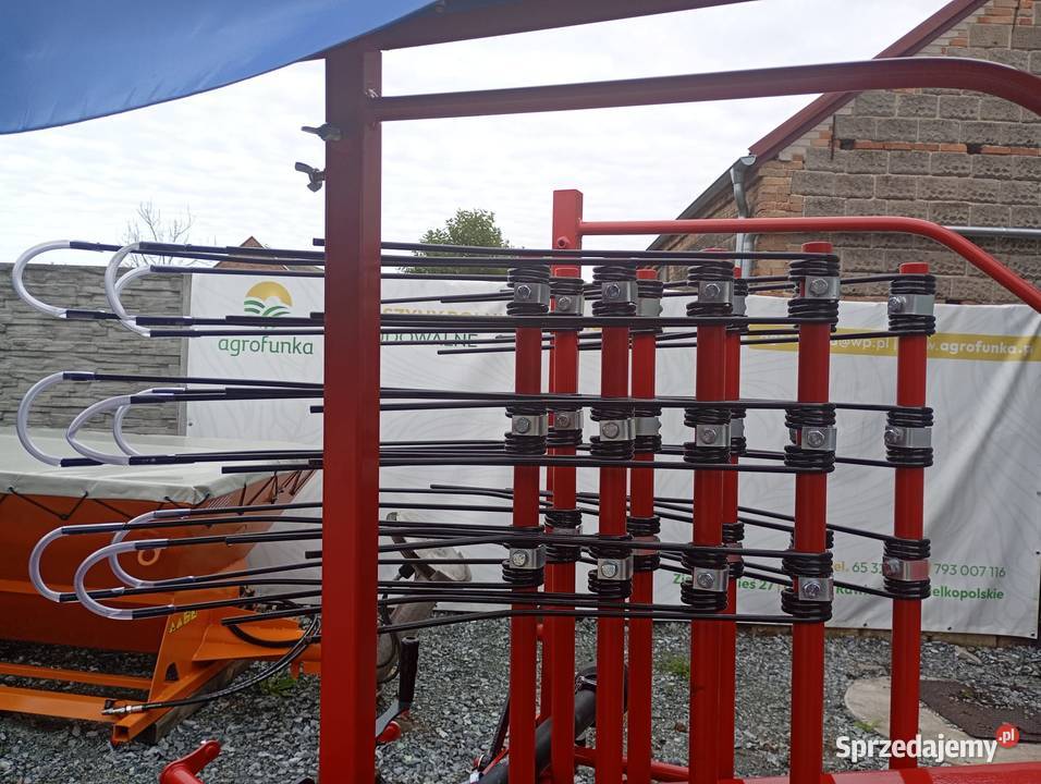 Zgrabiarka karuzelowa 3500 mm firmy Metal nieuszkodzony wielkopolskie Gostyń sprzedam