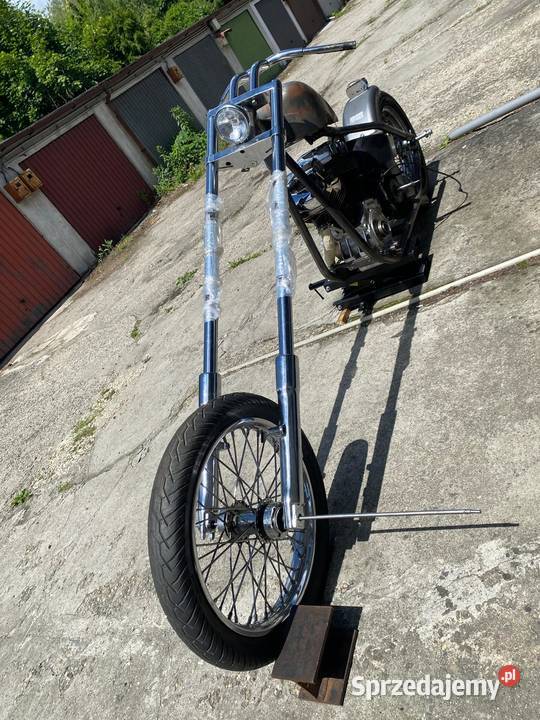 HarleyDavidson Shovelhead szwedzki chopper SAM Katowice