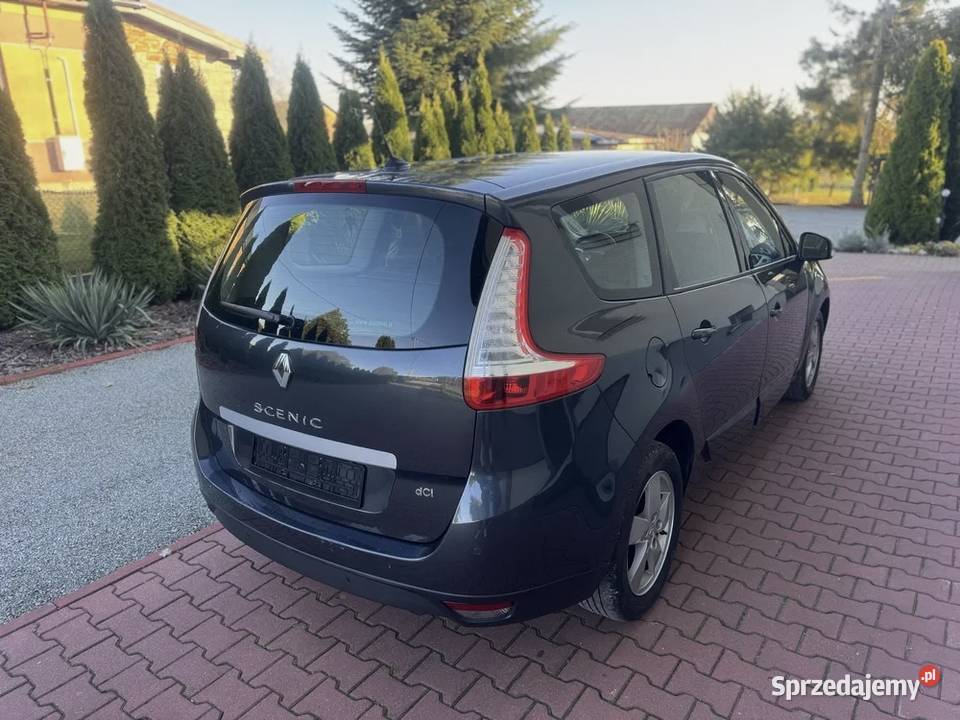 Renault Grand Scenic 15 DCI 110 7osobowy 2010r tempomat lubelskie Wielącza sprzedam