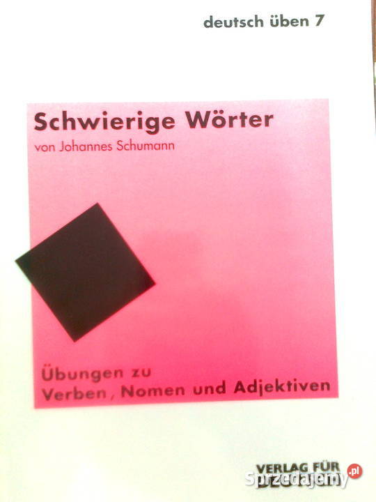 Schwierige Worter Johannes Schumann Kultura i Rozrywka