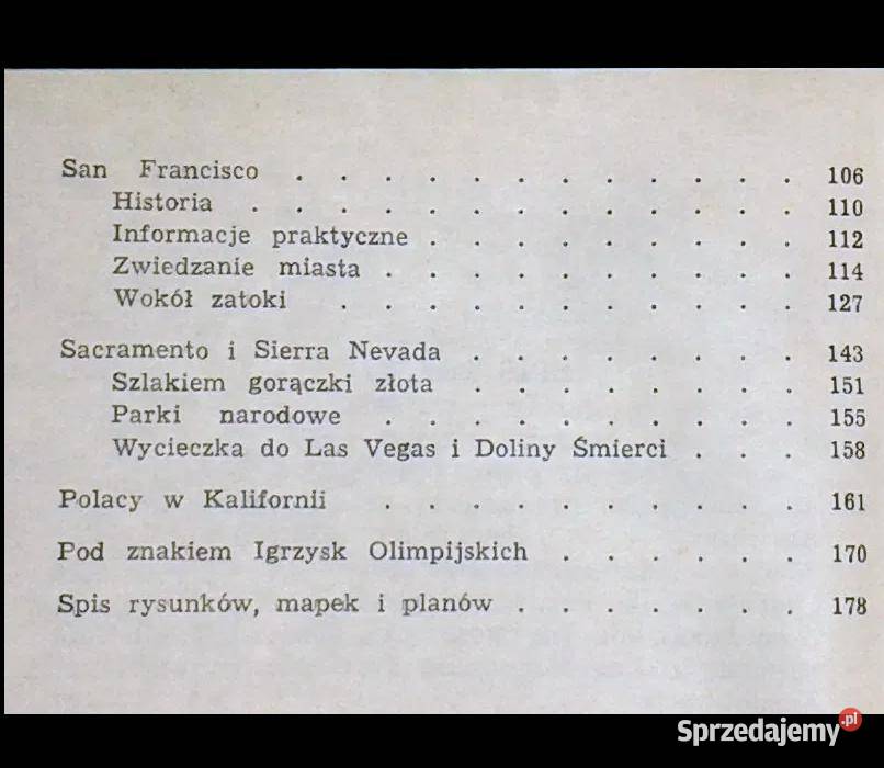 Kalifornia Los Angeles Adam Bajcar Chełm sprzedam