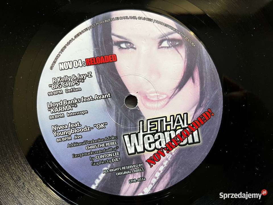 Lethal Weapon November 2004 Reloaded JayZ RKelly śląskie Błażejowice sprzedam