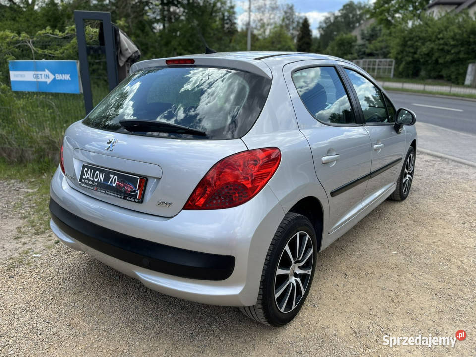 Peugeot 207 14 8V Klima Alu El szyby Isofix Bez śląskie Częstochowa