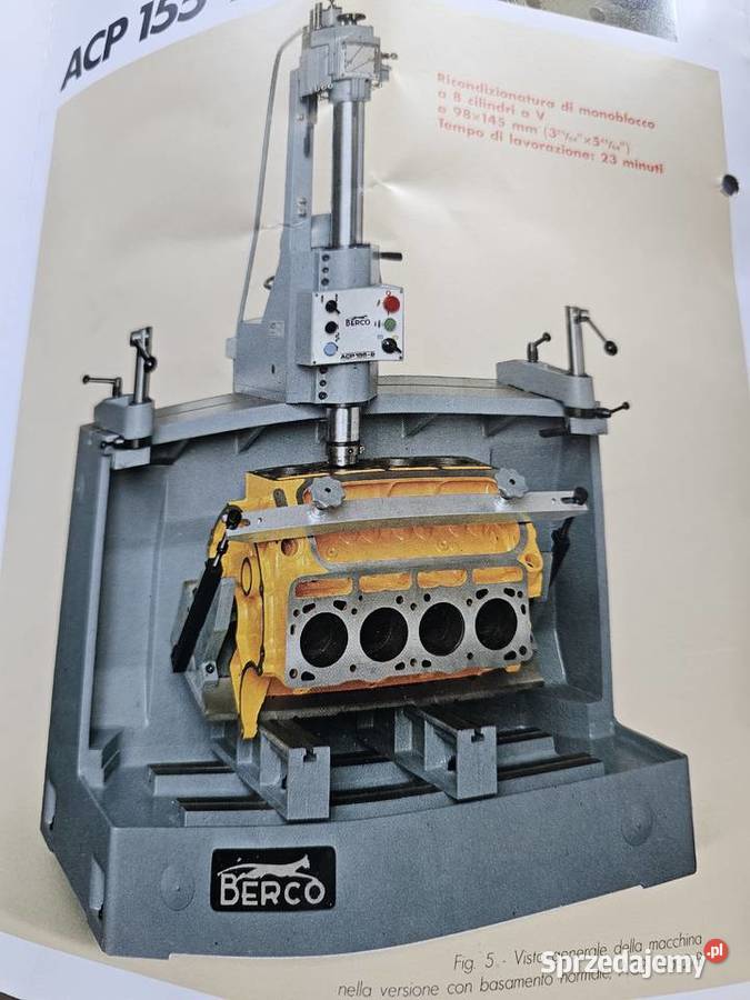 Wytaczadło do wytaczarki BERCO ACP 155 Warszawa