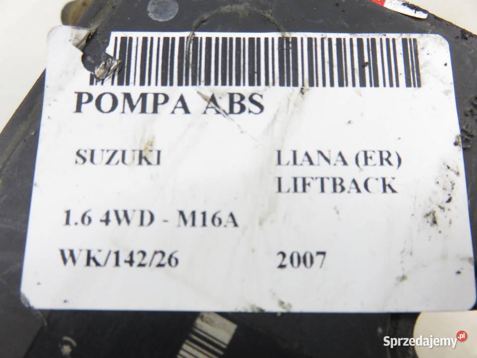 POMPA ABS SUZUKI LIANA ER LIFTBACK 06210201834
