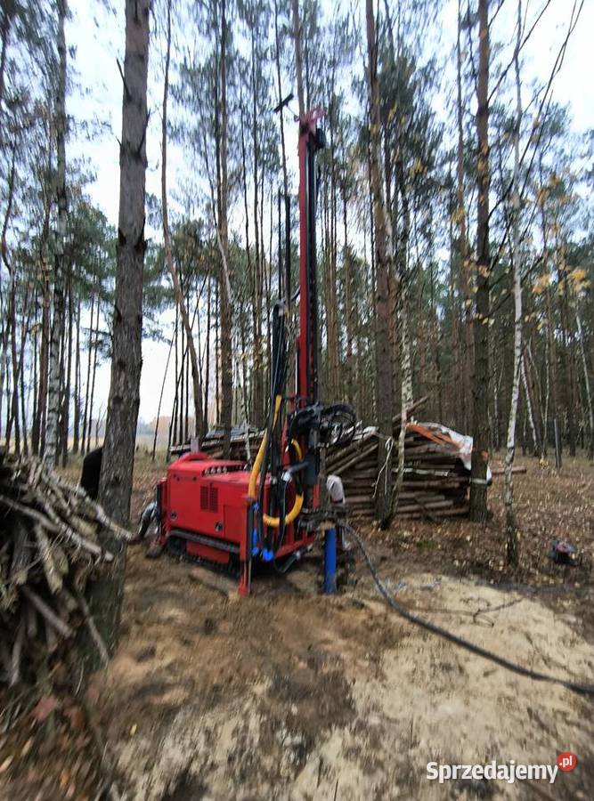 Wiercenie studni głębinowej