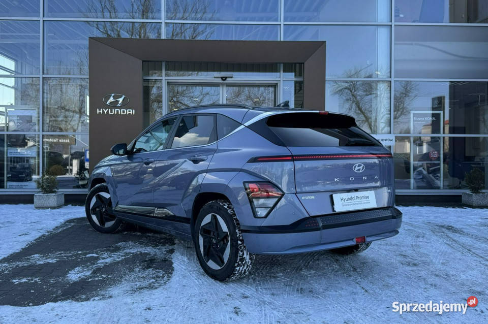 Hyundai Kona Hyundai KONA EV 65 kWh 218 elektrycznie ustawiane fotele Samochody osobowe Piotrków Trybunalski