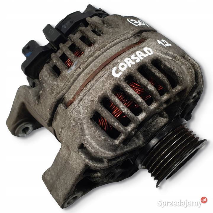 ALTERNATOR Opel Corsa D 12 16V 0124425057 Układ elektryczny silnika lubelskie Chełm