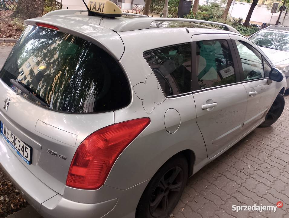 Peugeot 308 2013 16 benzynaLPG 163000 PRZEBIEG Warszawa sprzedam