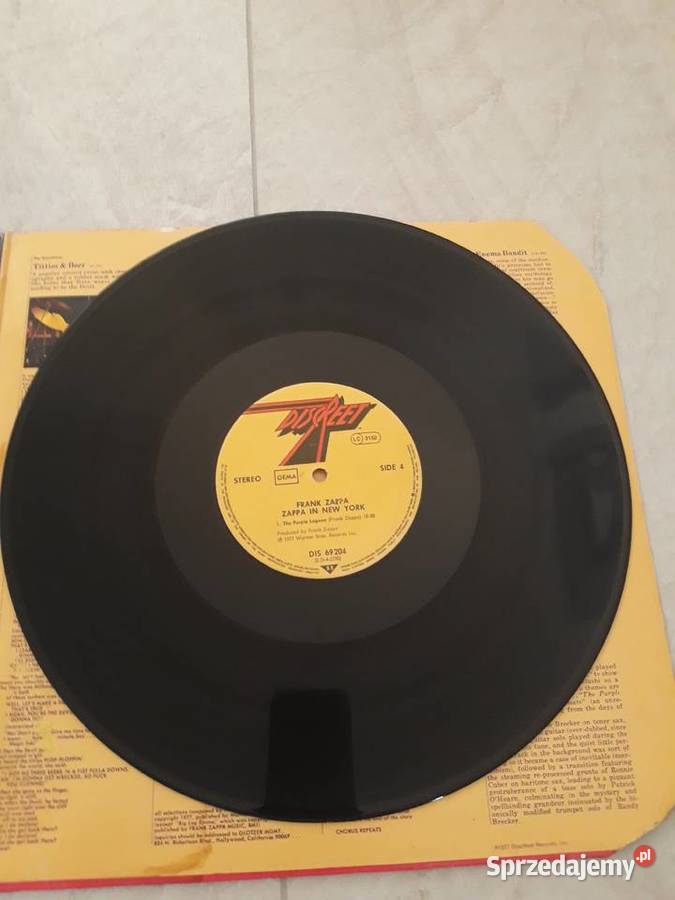 FRANK ZAPPA Live in York 19762 LP kolekcja sprzedam
