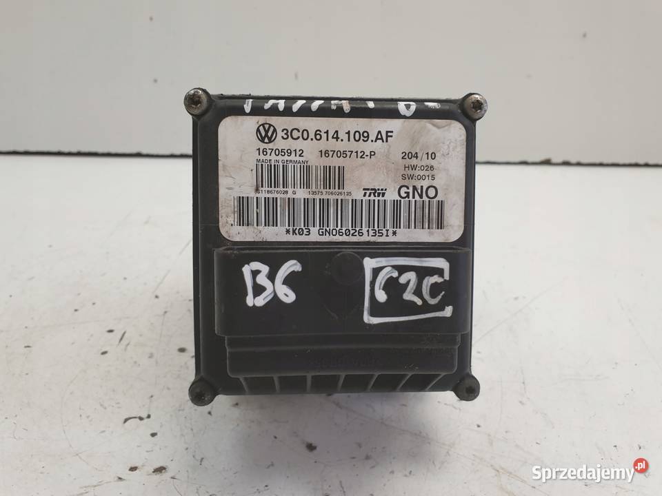 VW Passat B6 POMPA ABS Sterownik 3C0614109AF Chełm