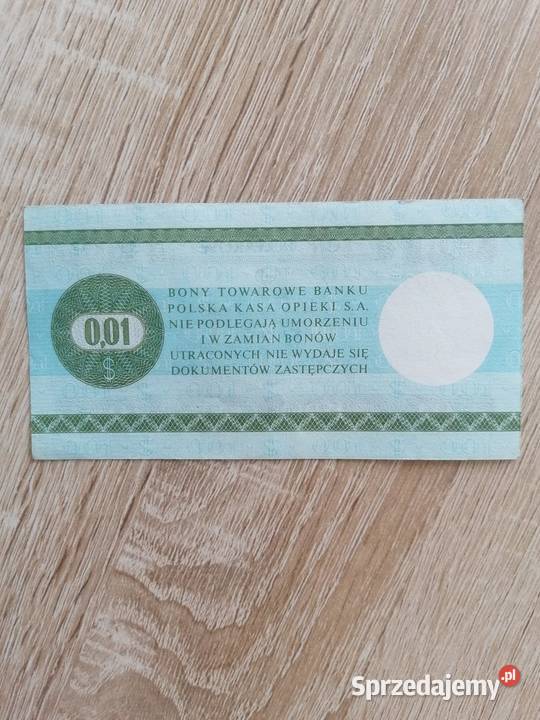 Bon Towarowy PRL 1979 Łódź