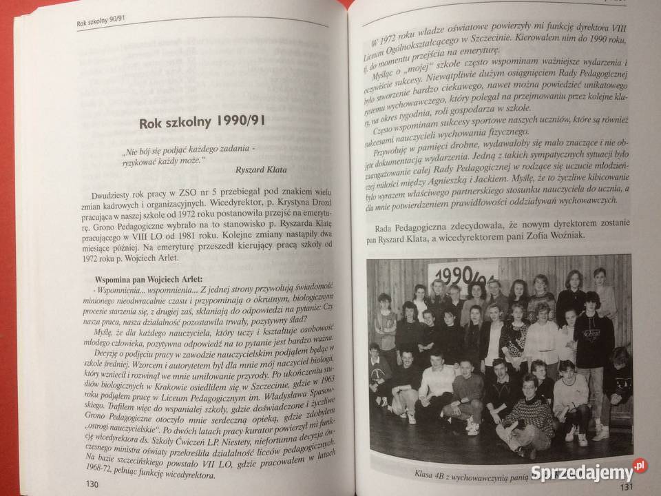 883 25 lecie VIII Liceum Ogólnokształcącego Szczecin